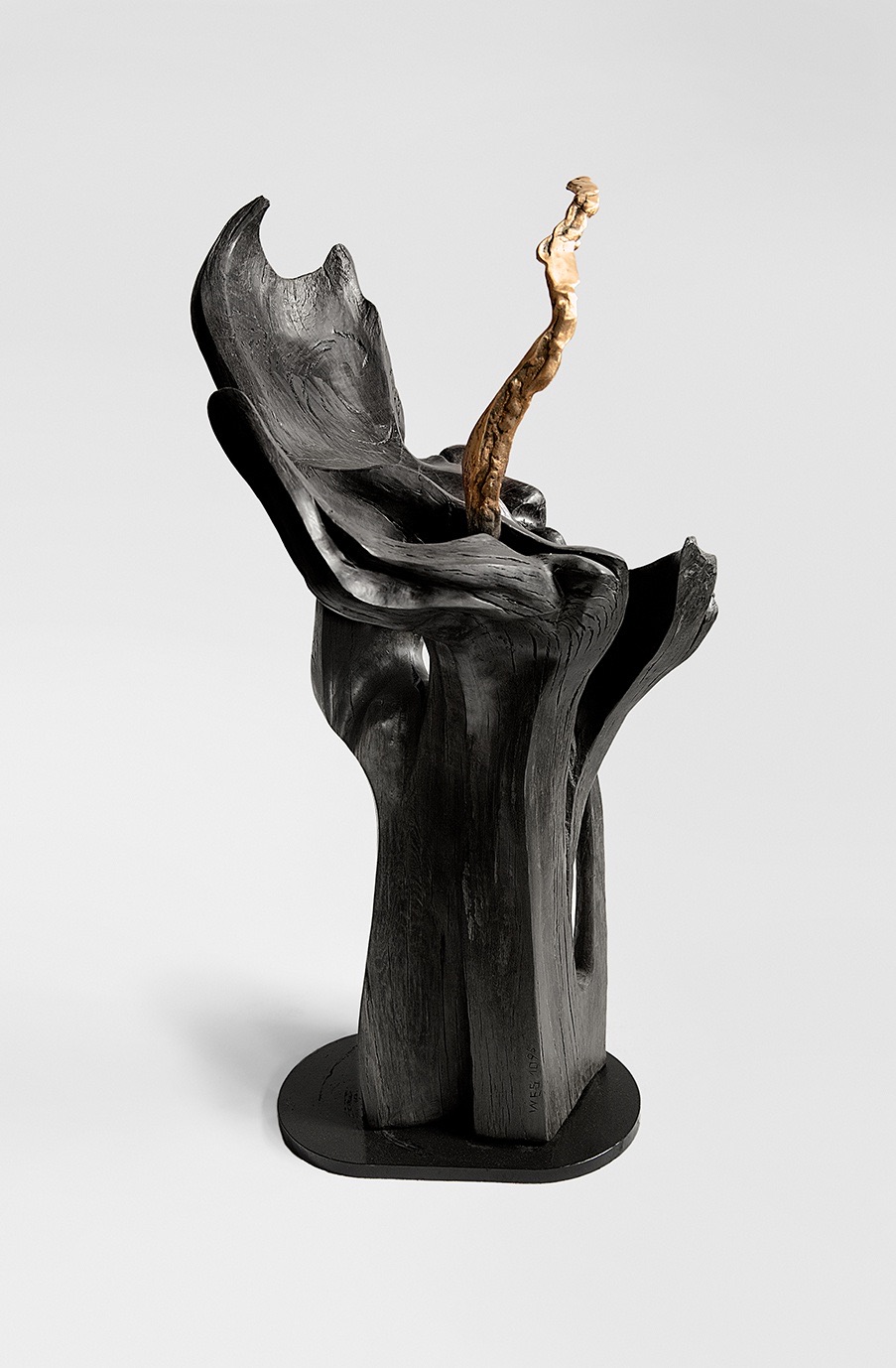 Skulptur Aufbruch von Wolf E. Schultz — Bronze, 140 cm